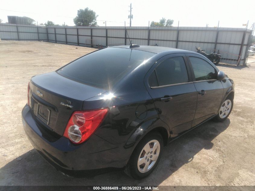 2015 CHEVROLET SONIC LS - 1G1JB5SH3F4162519