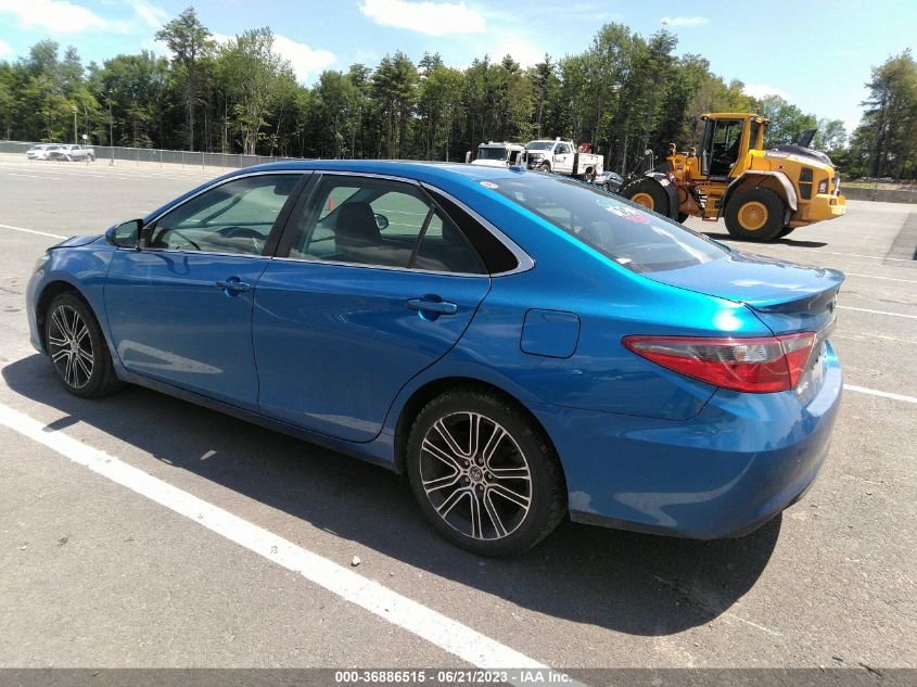 2016 TOYOTA CAMRY XLE/SE/LE/XSE - 4T1BF1FK0GU511096