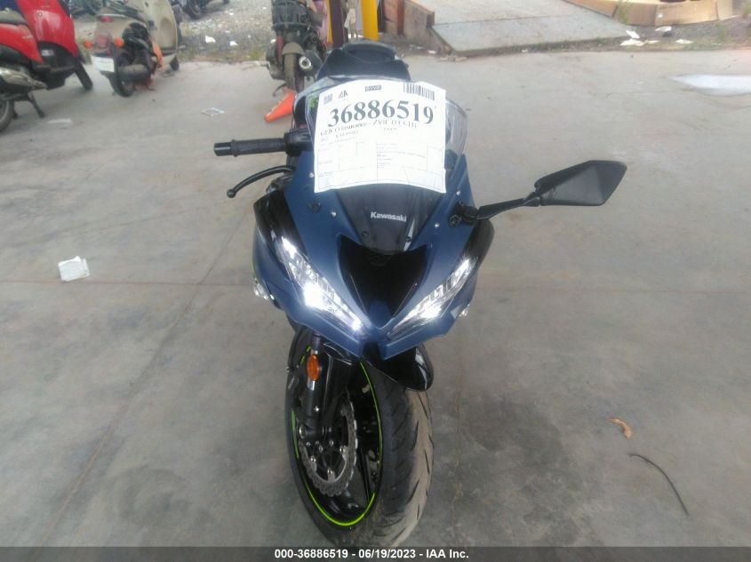2022 KAWASAKI ZX636 K JKBZXJH1XNA012735