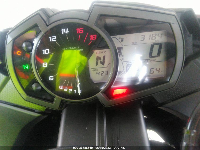 2022 KAWASAKI ZX636 K JKBZXJH1XNA012735