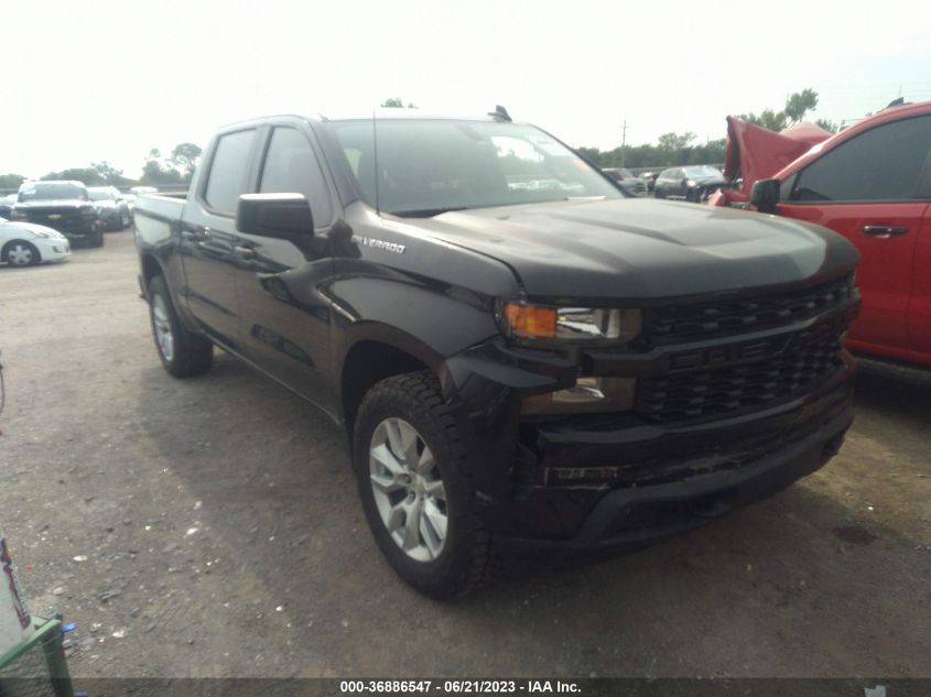 2019 CHEVROLET SILVERADO 1500 CUSTOM - 1GCPYBEH7KZ420340