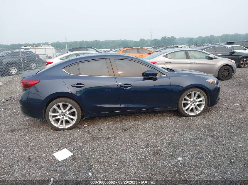 2015 MAZDA MAZDA3 S GRAND TOURING - JM1BM1W30F1260809
