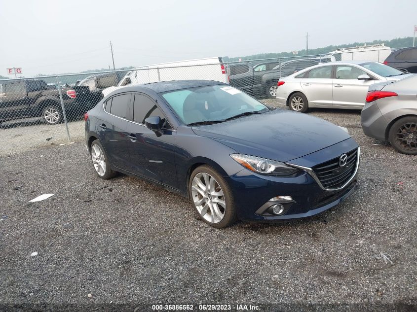 2015 MAZDA MAZDA3 S GRAND TOURING - JM1BM1W30F1260809