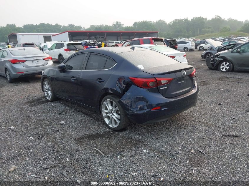 2015 MAZDA MAZDA3 S GRAND TOURING - JM1BM1W30F1260809
