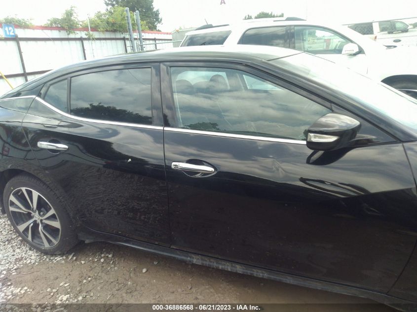 2018 NISSAN MAXIMA SV - 1N4AA6APXJC388392
