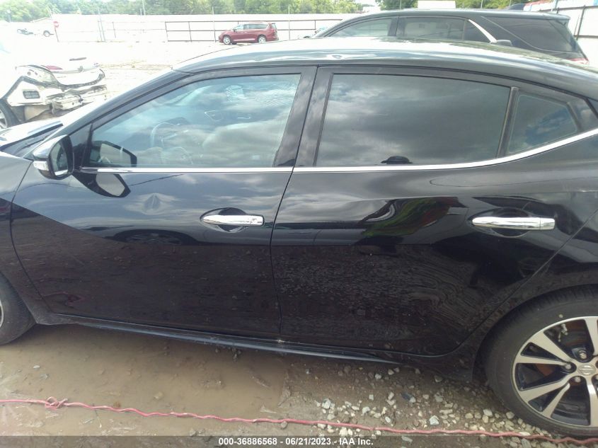 2018 NISSAN MAXIMA SV - 1N4AA6APXJC388392