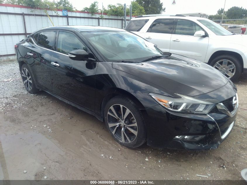 2018 NISSAN MAXIMA SV - 1N4AA6APXJC388392