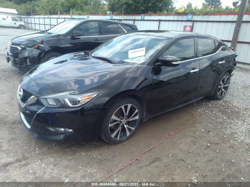 2018 NISSAN MAXIMA SV - 1N4AA6APXJC388392