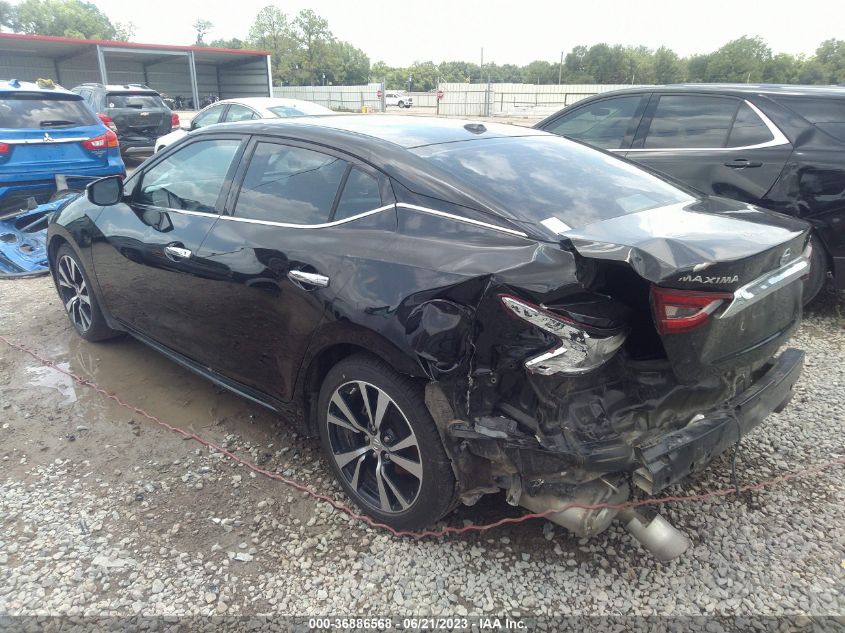 2018 NISSAN MAXIMA SV - 1N4AA6APXJC388392