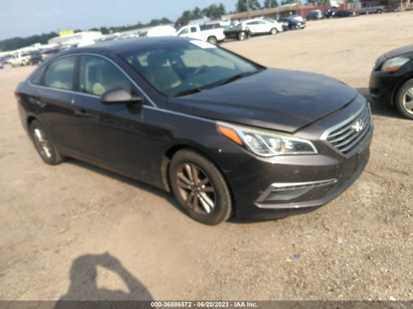 2015 HYUNDAI SONATA 2.4L SE - 5NPE24AF8FH164800