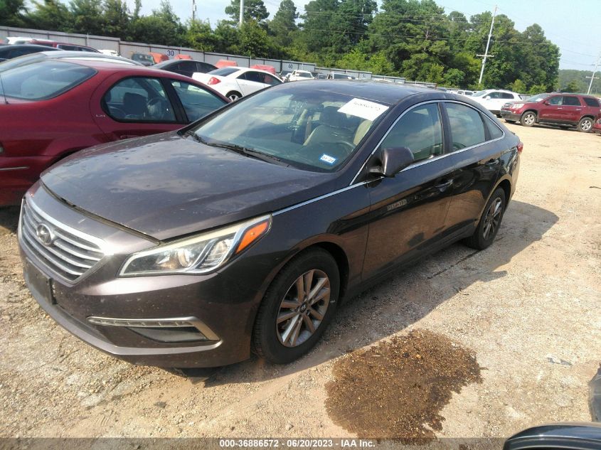 2015 HYUNDAI SONATA 2.4L SE - 5NPE24AF8FH164800