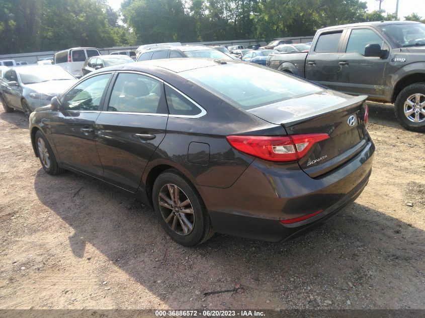 2015 HYUNDAI SONATA 2.4L SE - 5NPE24AF8FH164800
