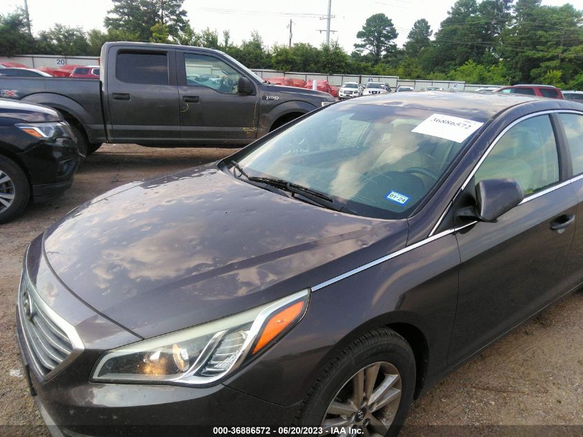 2015 HYUNDAI SONATA 2.4L SE - 5NPE24AF8FH164800