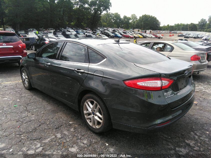 2015 FORD FUSION SE - 3FA6P0H76FR261316