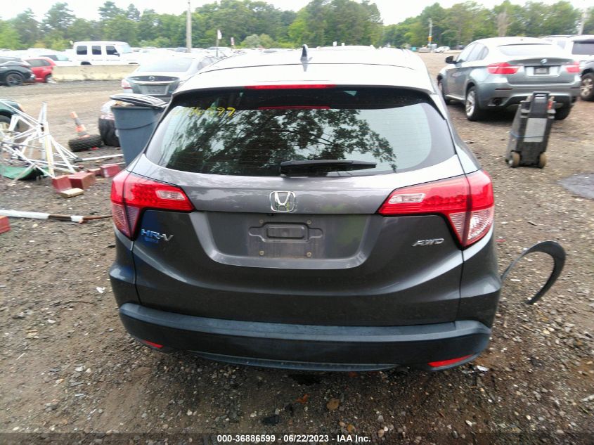 2016 HONDA HR-V LX - 3CZRU6H38GM720273