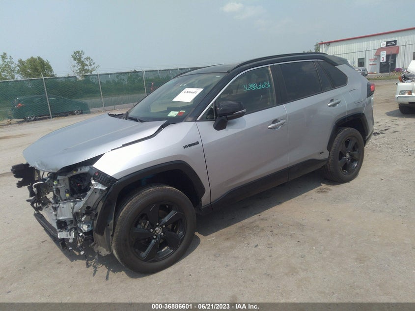 VIN JTMEWRFV9LD543839 2020 TOYOTA RAV4 HYBRID XSE