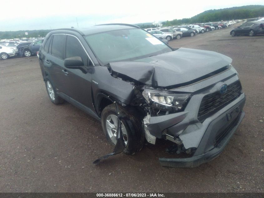 2020 TOYOTA RAV4 HYBRID LE - 4T3L6RFV9LU001876