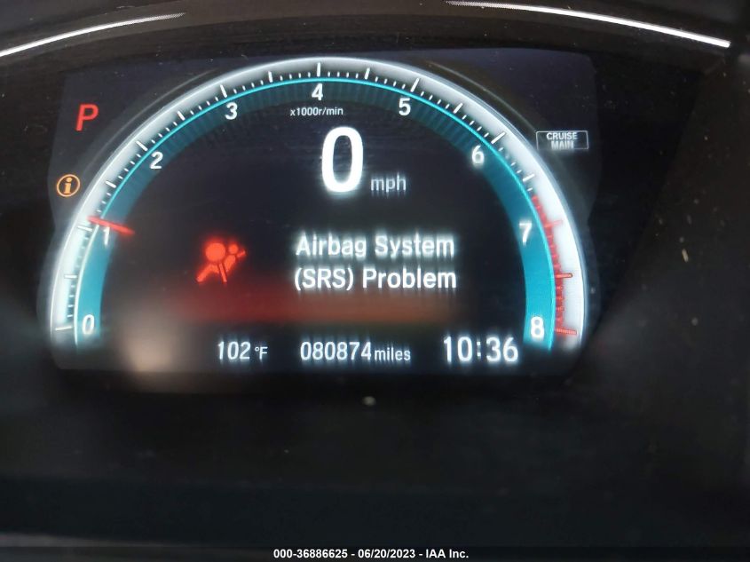 2016 HONDA CIVIC SEDAN EX - 19XFC2F79GE023523