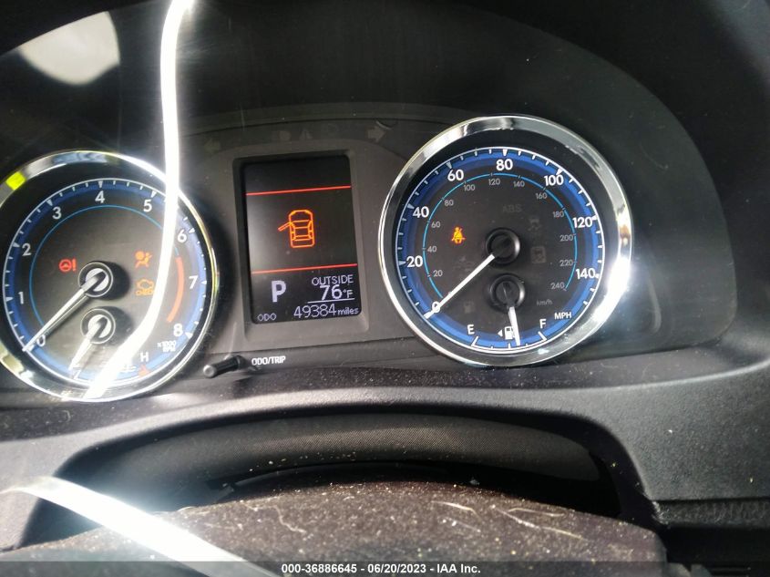 2019 TOYOTA COROLLA L/LE/SE/XLE/XSE - 2T1BURHE1KC152556