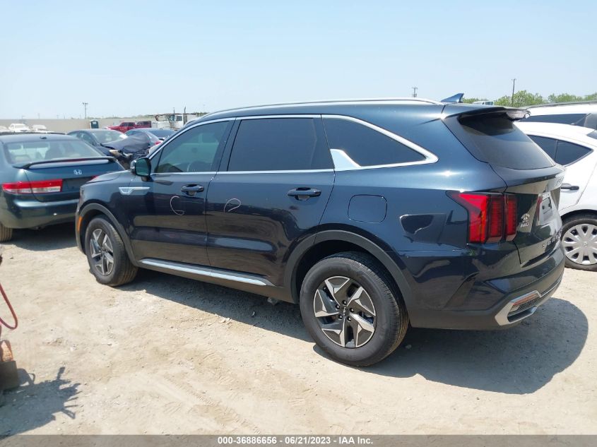 2022 KIA SORENTO HYBRID S KNDRGDLG2N5113400