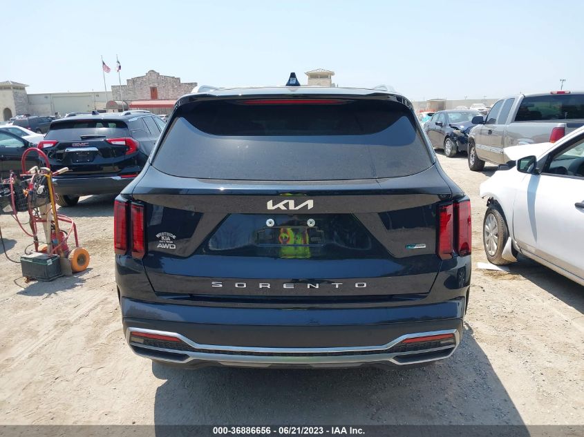 2022 KIA SORENTO HYBRID S KNDRGDLG2N5113400