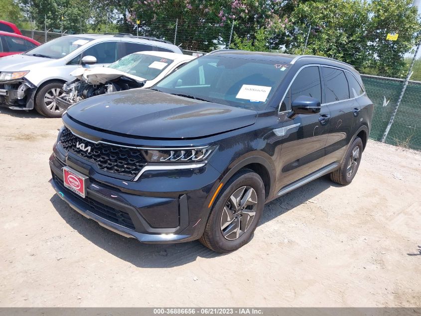 2022 KIA SORENTO HYBRID S KNDRGDLG2N5113400
