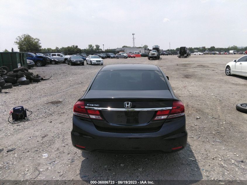 2013 HONDA CIVIC SDN EX - 2HGFB2F86DH530618
