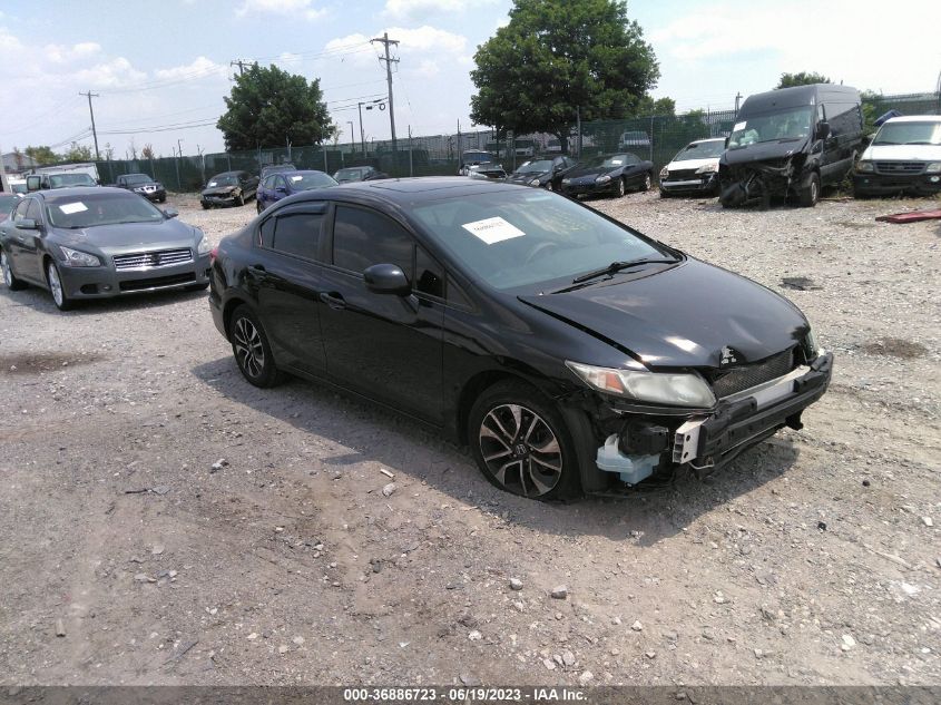 2013 HONDA CIVIC SDN EX - 2HGFB2F86DH530618