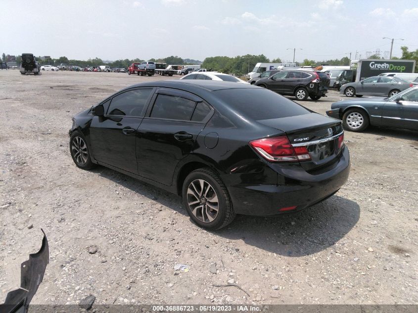 2013 HONDA CIVIC SDN EX - 2HGFB2F86DH530618