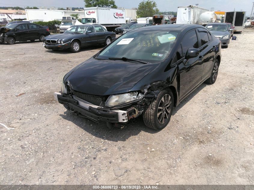 2013 HONDA CIVIC SDN EX - 2HGFB2F86DH530618