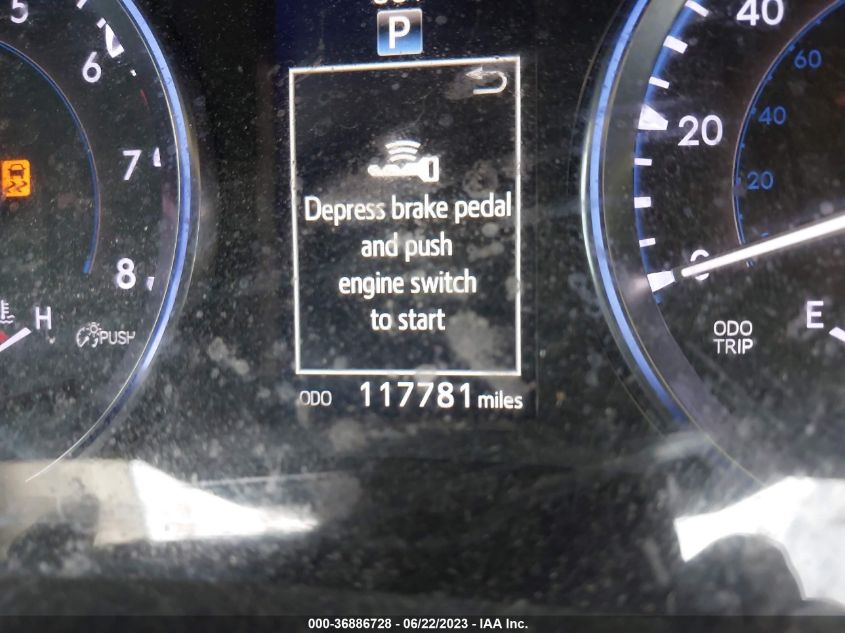2016 TOYOTA HIGHLANDER LIMITED - 5TDYKRFH5GS141247