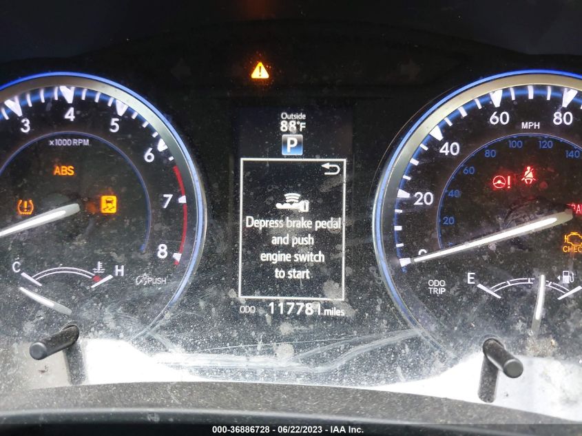 2016 TOYOTA HIGHLANDER LIMITED - 5TDYKRFH5GS141247