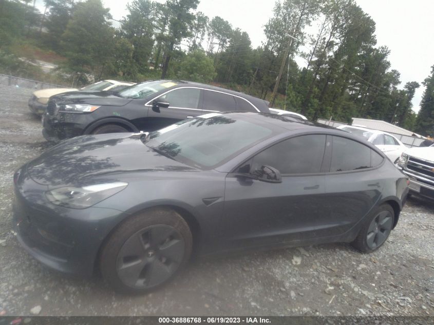 2022 TESLA MODEL 3 - 5YJ3E1EB2NF274534