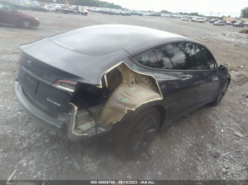 2022 TESLA MODEL 3 - 5YJ3E1EB2NF274534
