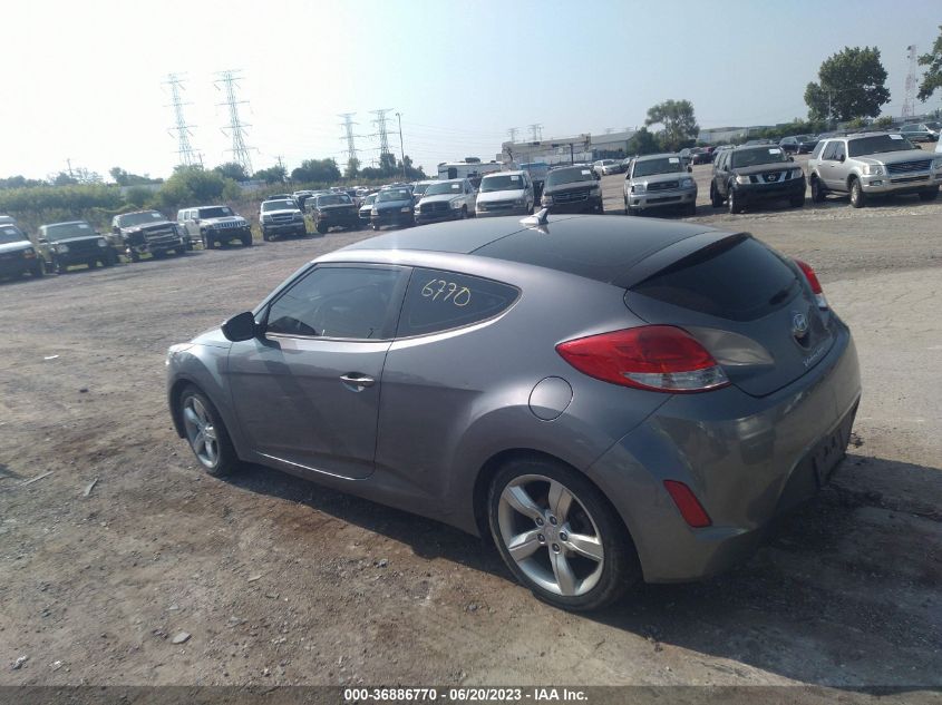 2015 HYUNDAI VELOSTER - KMHTC6ADXFU229713
