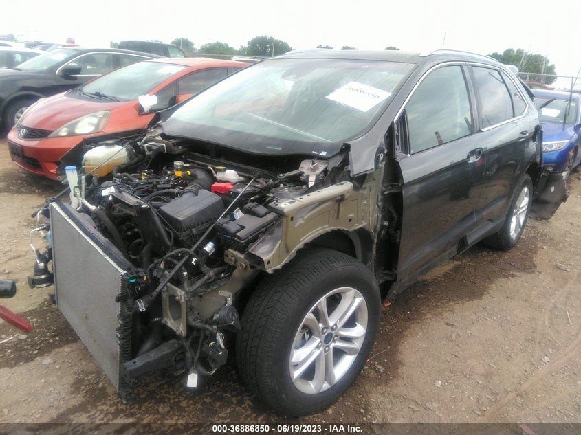 VIN 2FMPK3J95LBA44839 2020 FORD EDGE SEL/ST LINE