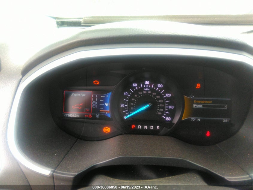 VIN 2FMPK3J95LBA44839 2020 FORD EDGE SEL/ST LINE