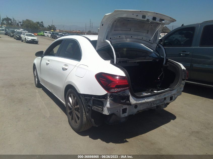 2019 MERCEDES-BENZ A 220 WDD3G4EBXKW020546