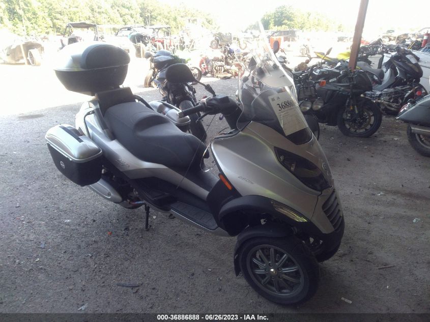 2009 PIAGGIO MP3 250 ZAPM479M395003557