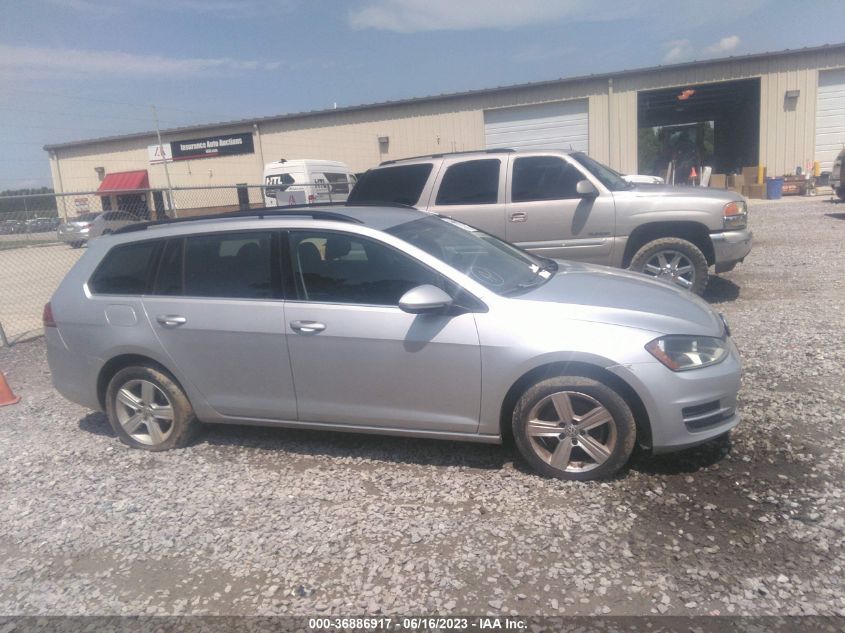 2015 VOLKSWAGEN GOLF SPORTWAGEN TDI S - 3VWCA7AU9FM506773