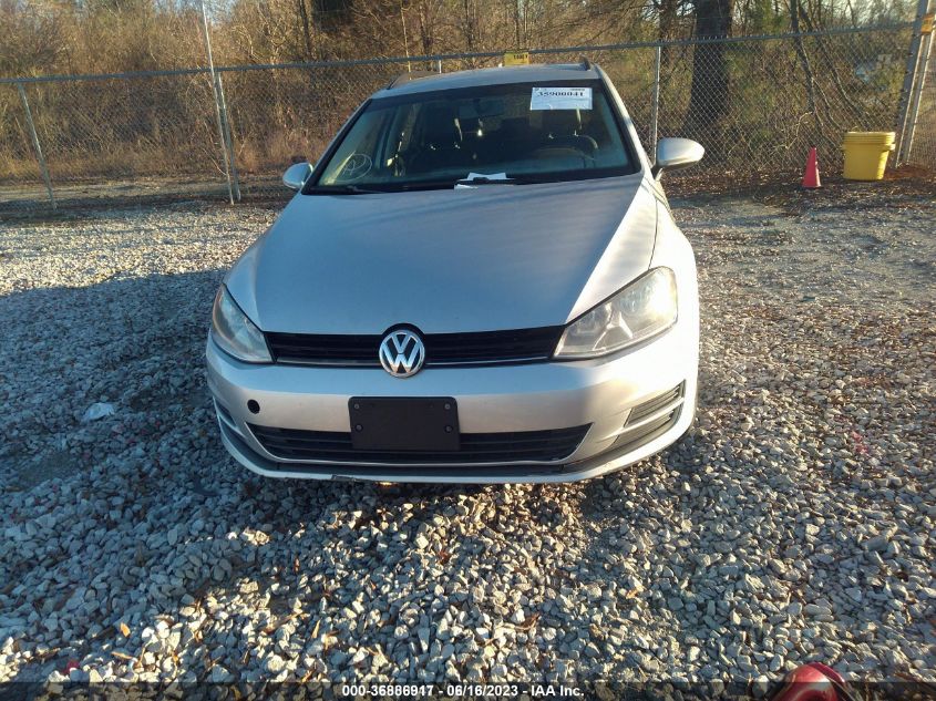 2015 VOLKSWAGEN GOLF SPORTWAGEN TDI S - 3VWCA7AU9FM506773