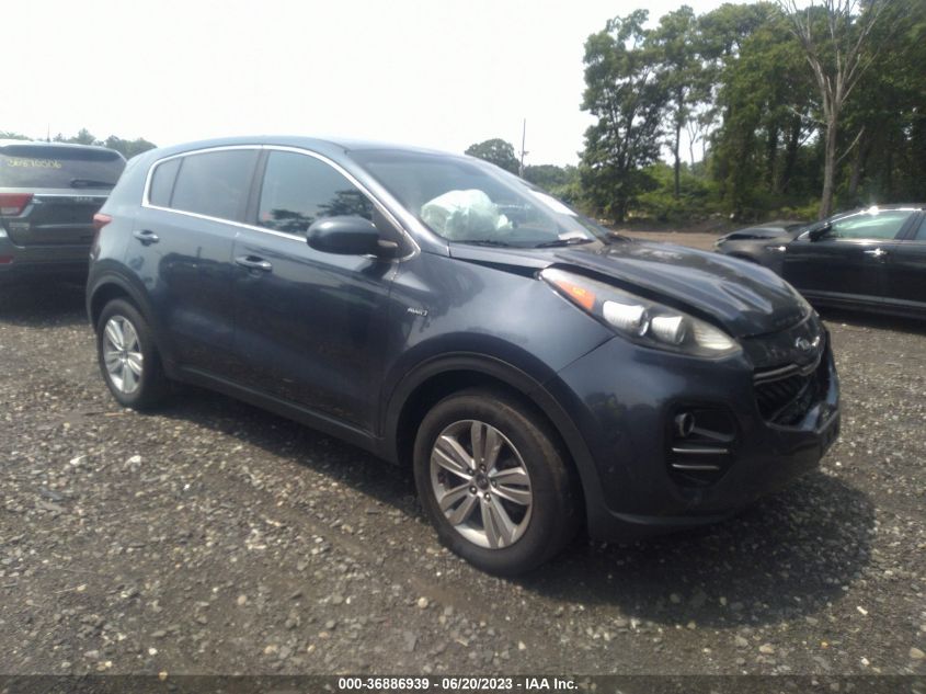2017 KIA SPORTAGE LX - KNDPMCAC6H7082137
