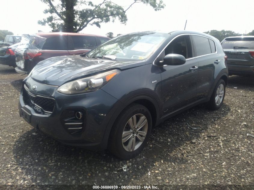 2017 KIA SPORTAGE LX - KNDPMCAC6H7082137