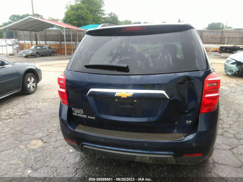 2017 CHEVROLET EQUINOX LT - 2GNFLFEK6H6162272