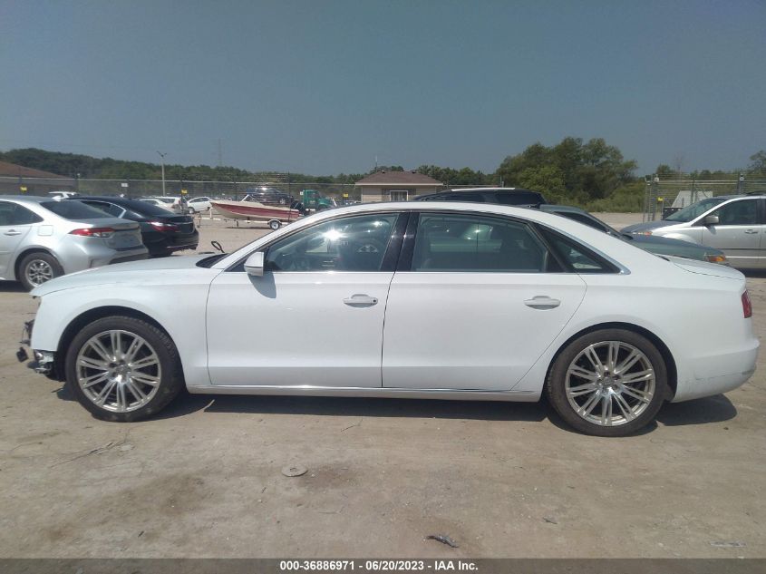 2014 AUDI A8 L 3.0T - WAURGAFD3EN002187