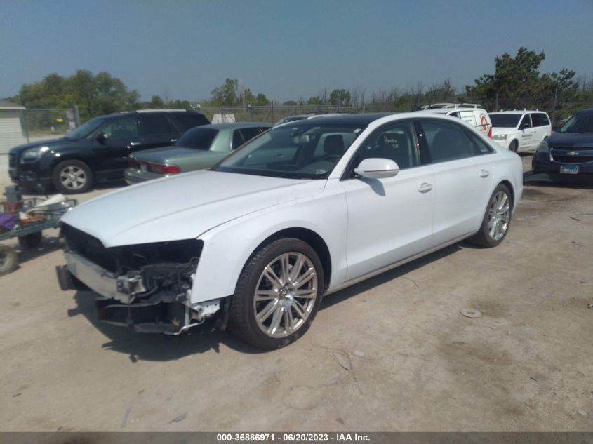 2014 AUDI A8 L 3.0T - WAURGAFD3EN002187