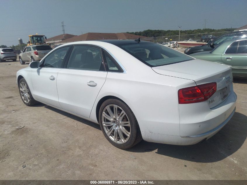 2014 AUDI A8 L 3.0T - WAURGAFD3EN002187