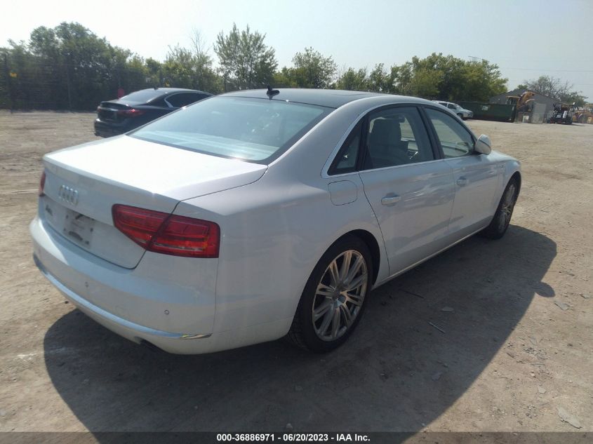 2014 AUDI A8 L 3.0T - WAURGAFD3EN002187