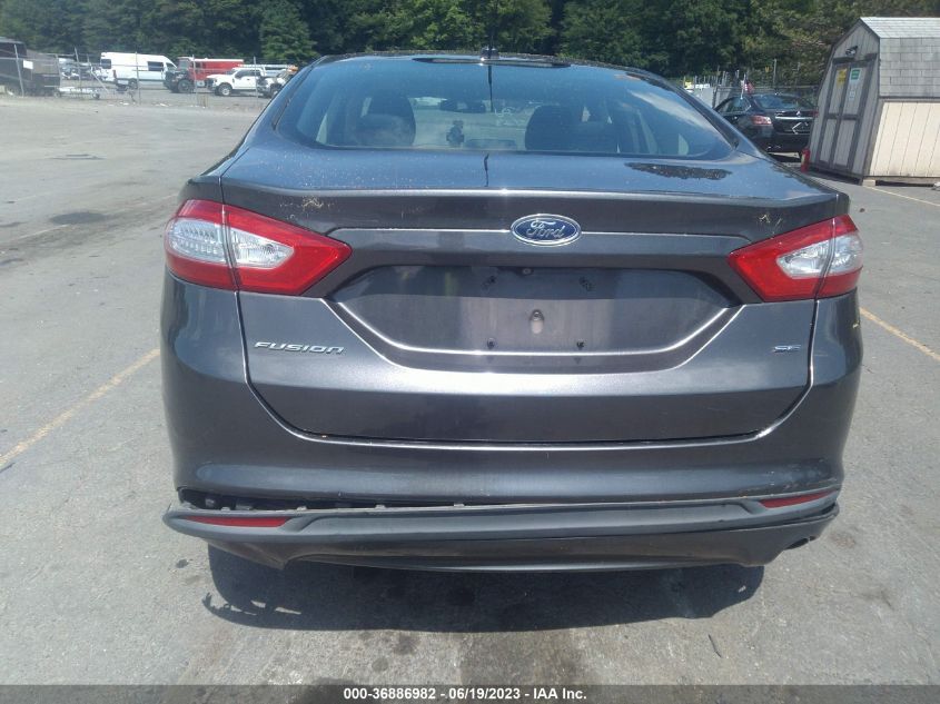 2016 FORD FUSION SE - 3FA6P0H76GR174792