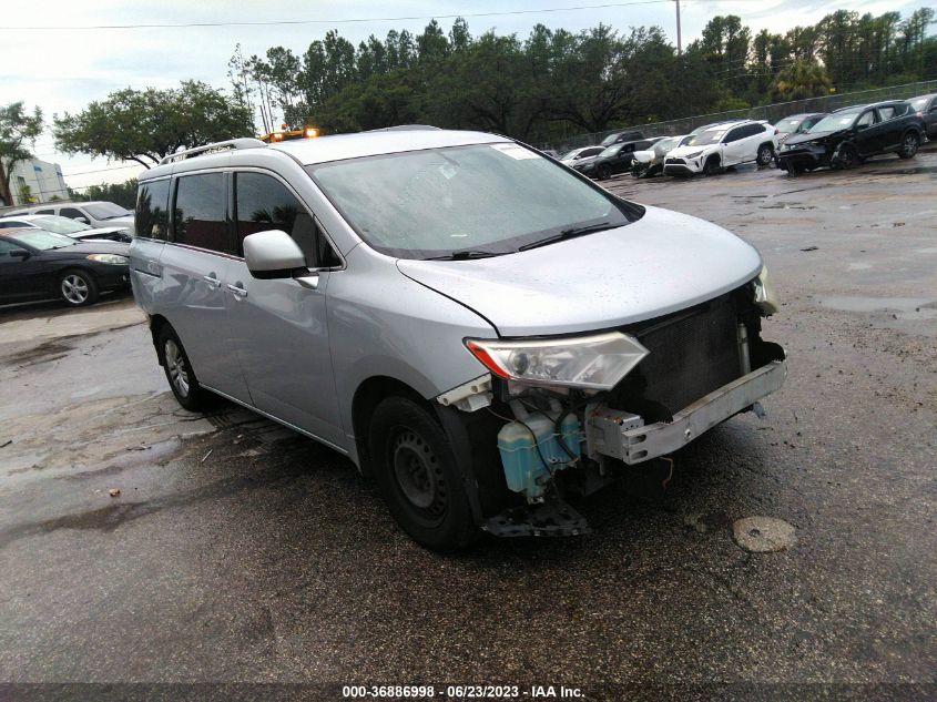 2014 NISSAN QUEST S - JN8AE2KP0E9104975